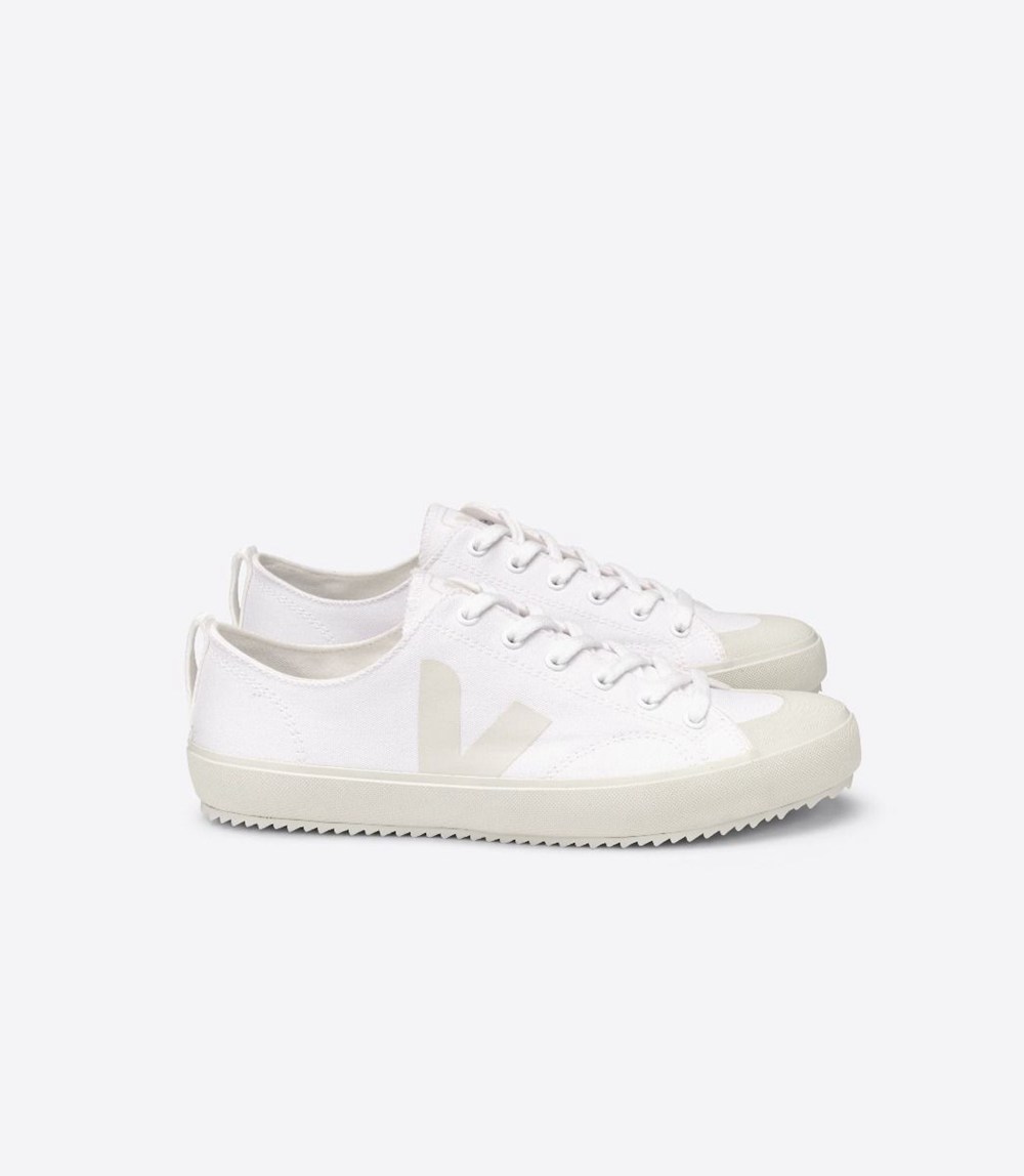 Veja Sneakers Mens - Nova Canvas - White - 5736VEHKM